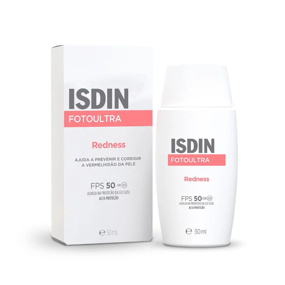 Protetor Solar Facial ISDIN Redness FPS50 50ml