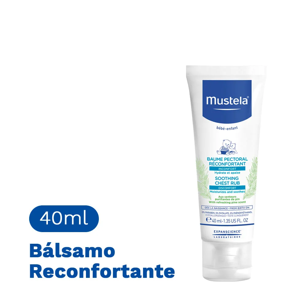 Bálsamo Peitoral Mustela Bebê Reconfortante 40ml