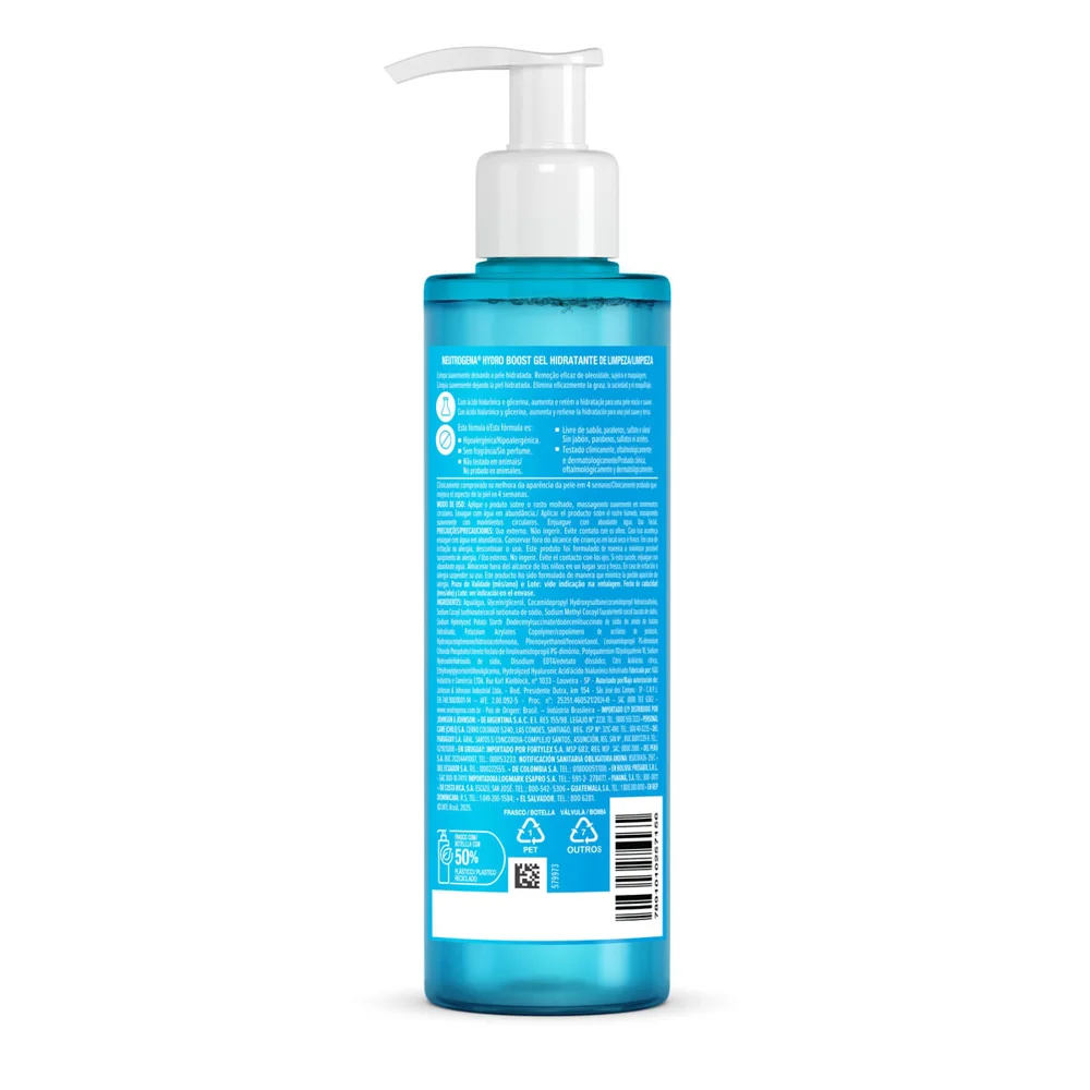 Gel De Limpeza Neutrogena Hydro Boost 300ml