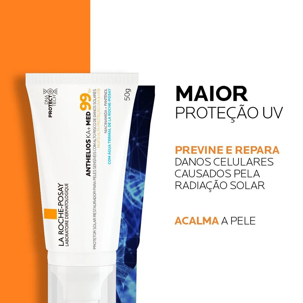 Protetor Solar Facial La Roche-Posay Anthelios KA+ FPS99 Antioleosidade 50g