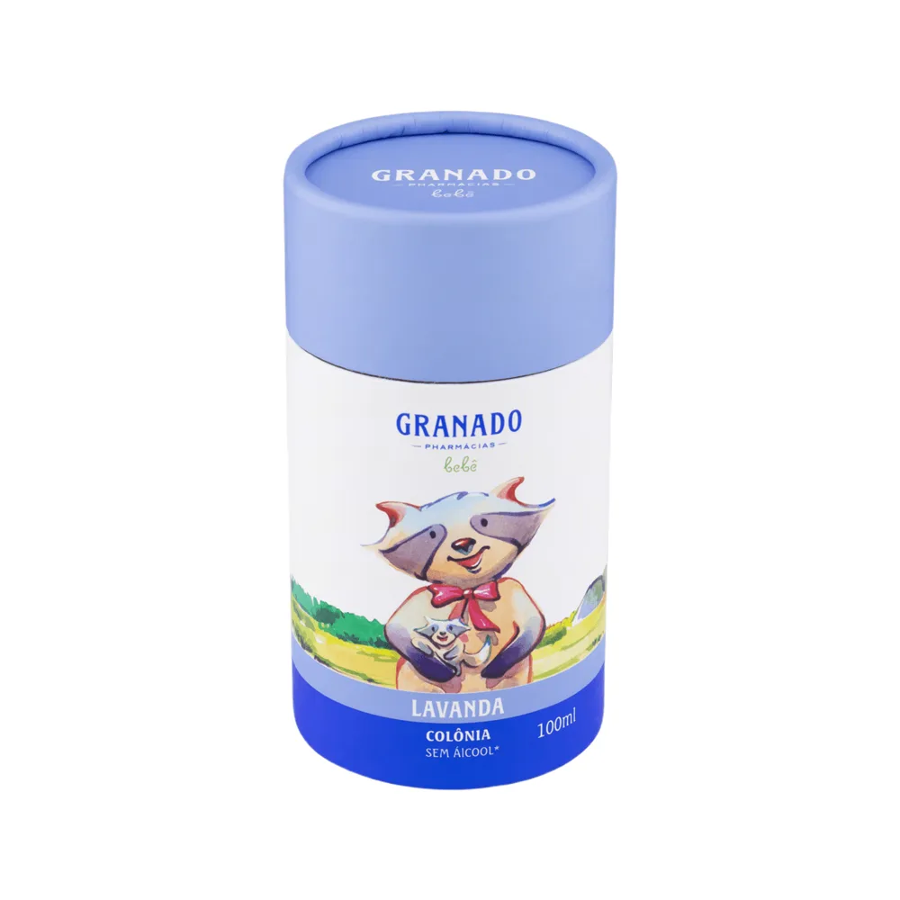 Colônia Infantil Granado Bebê Sem Álcool Recém-Nascido Lavanda 100ml