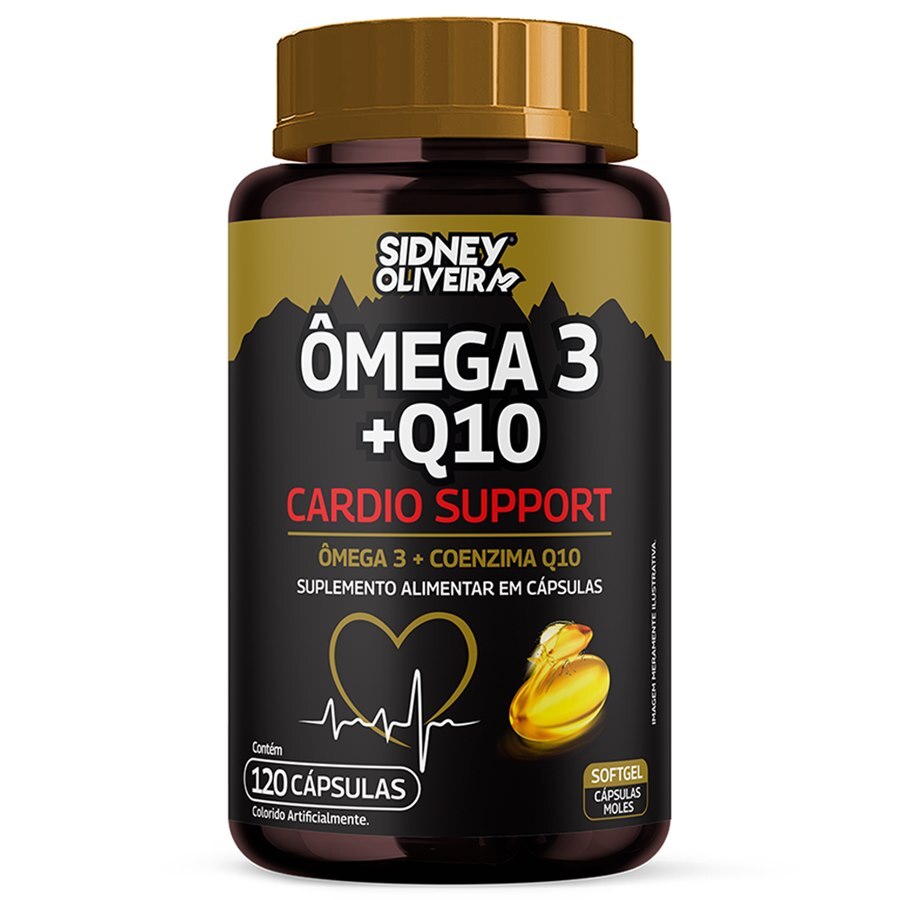 Ômega 3 + Coenzima Q10 Cardio Support — 120 Cápsulas
