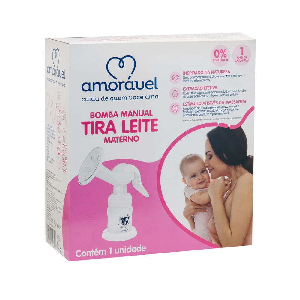 Bomba Tira Leite Amoravel Manual