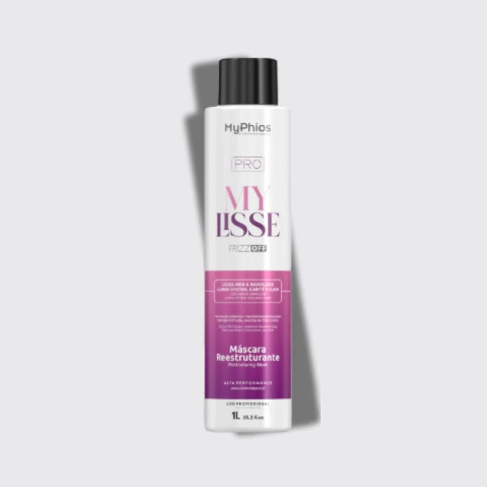 MyPhios Pro My Lisse Frizz Off Mascara Reestruturante Reducao Frizz 1L