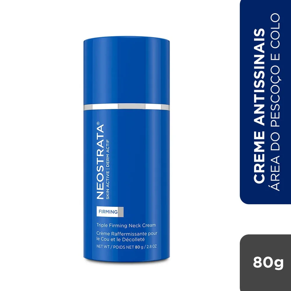 Creme para Pescoço e Colo Neostrata Skin Active Triple Firming Antissinais 80g