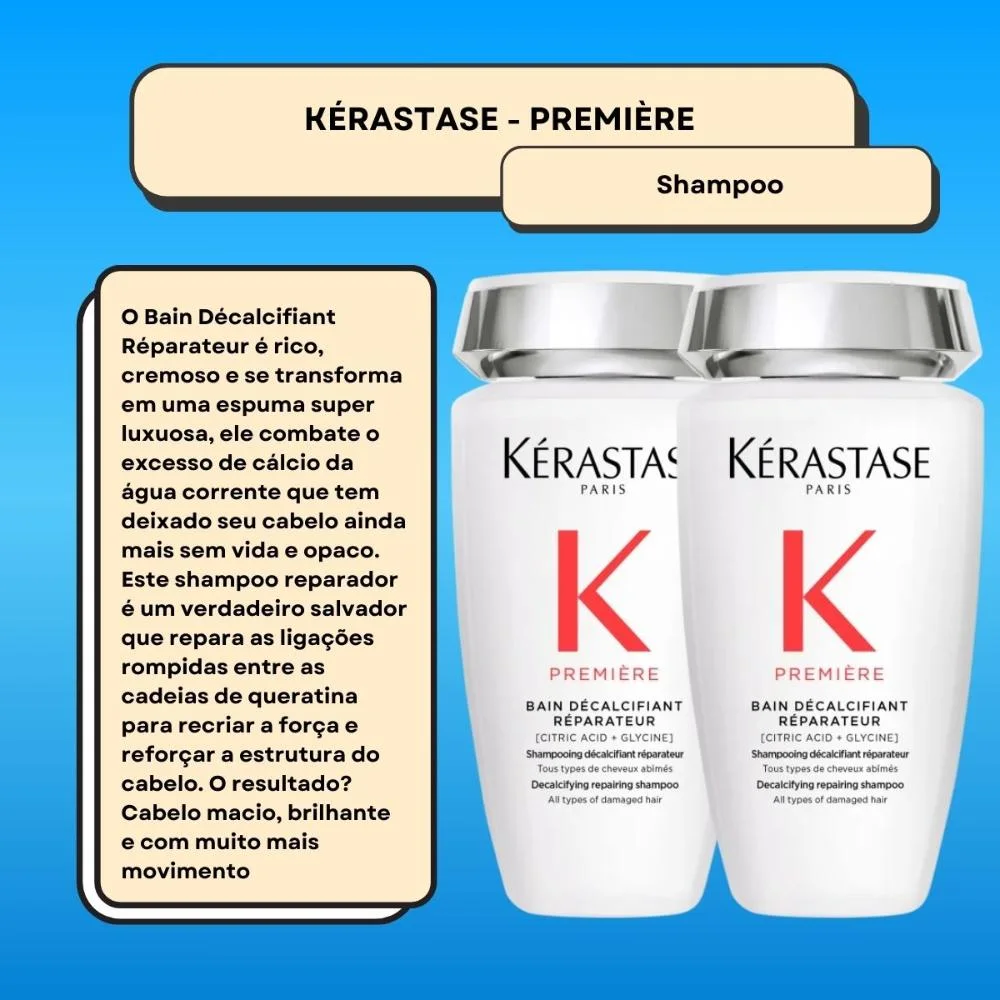 Kérastase Première Bain Décalcifiant Kit 2 Shampoo 250ml