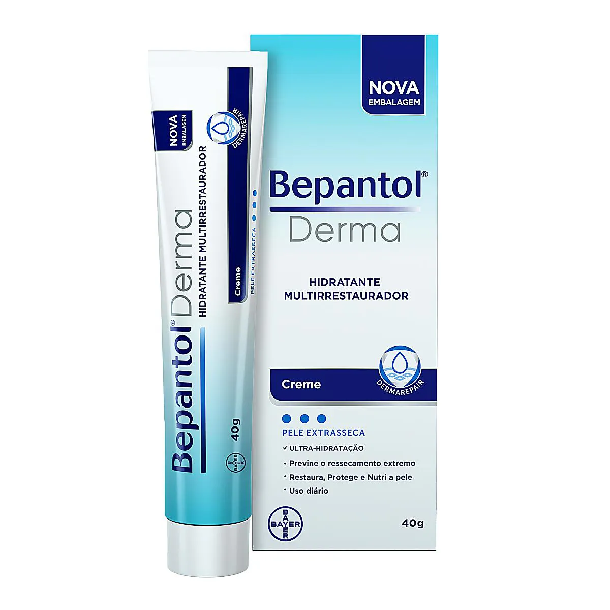 Bepantol Derma Creme Hidratante Multirrestaurador 40g