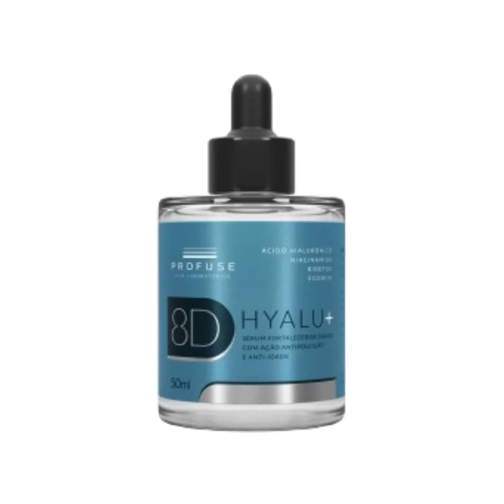Sérum Facial Anti-idade Profuse 8D Hyalu+ Fortalecedor 50ml