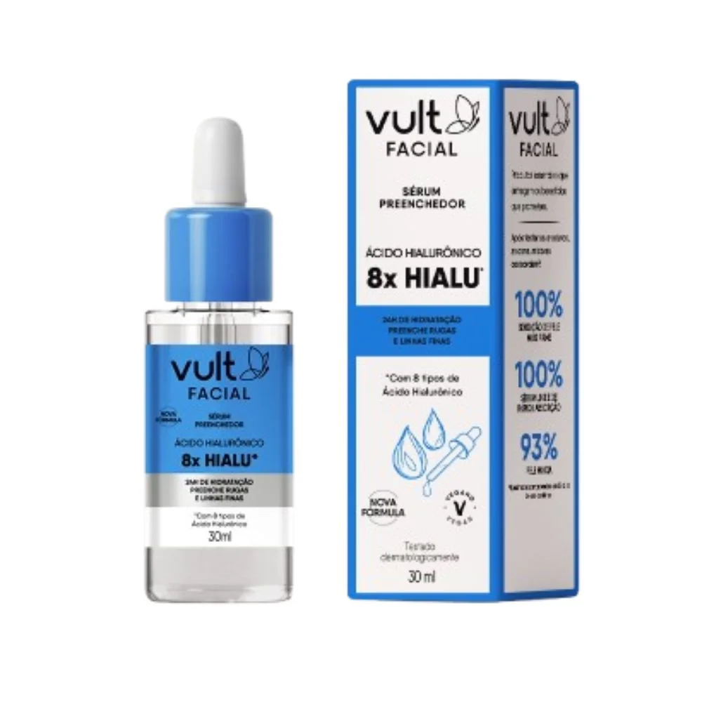 Sérum Facial Vult Preenchedor com Ácido Hialurônico 30g