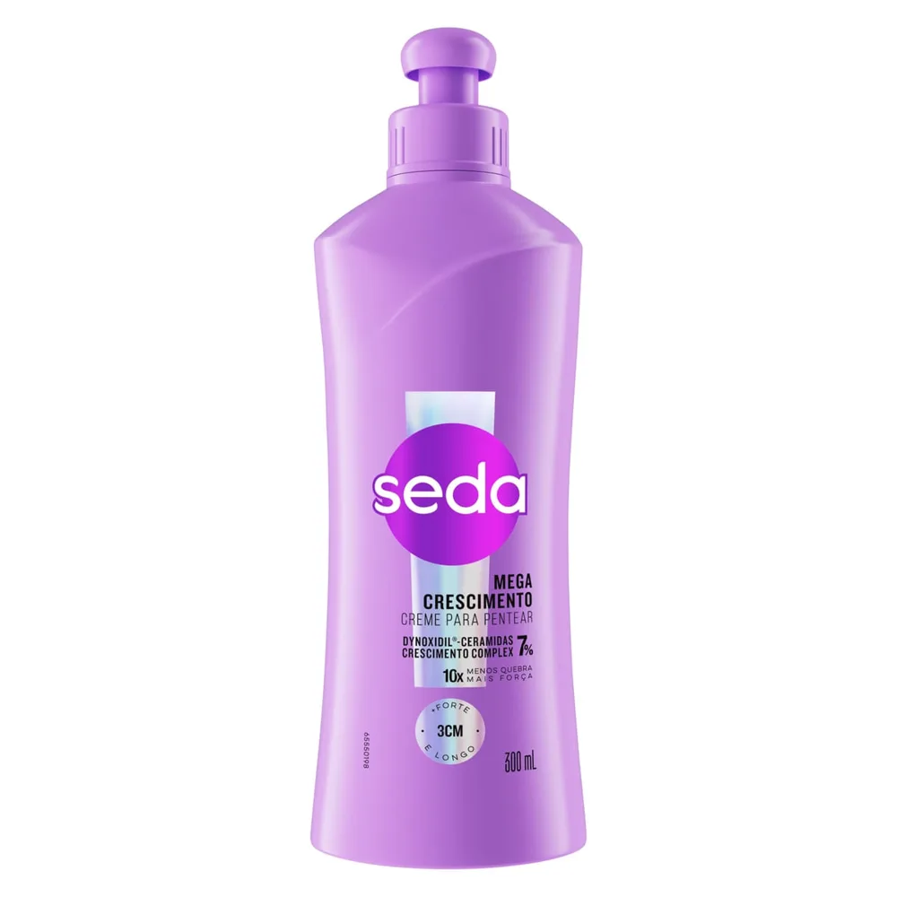 Creme Para Pentear Seda Mega Crescimento 300ml