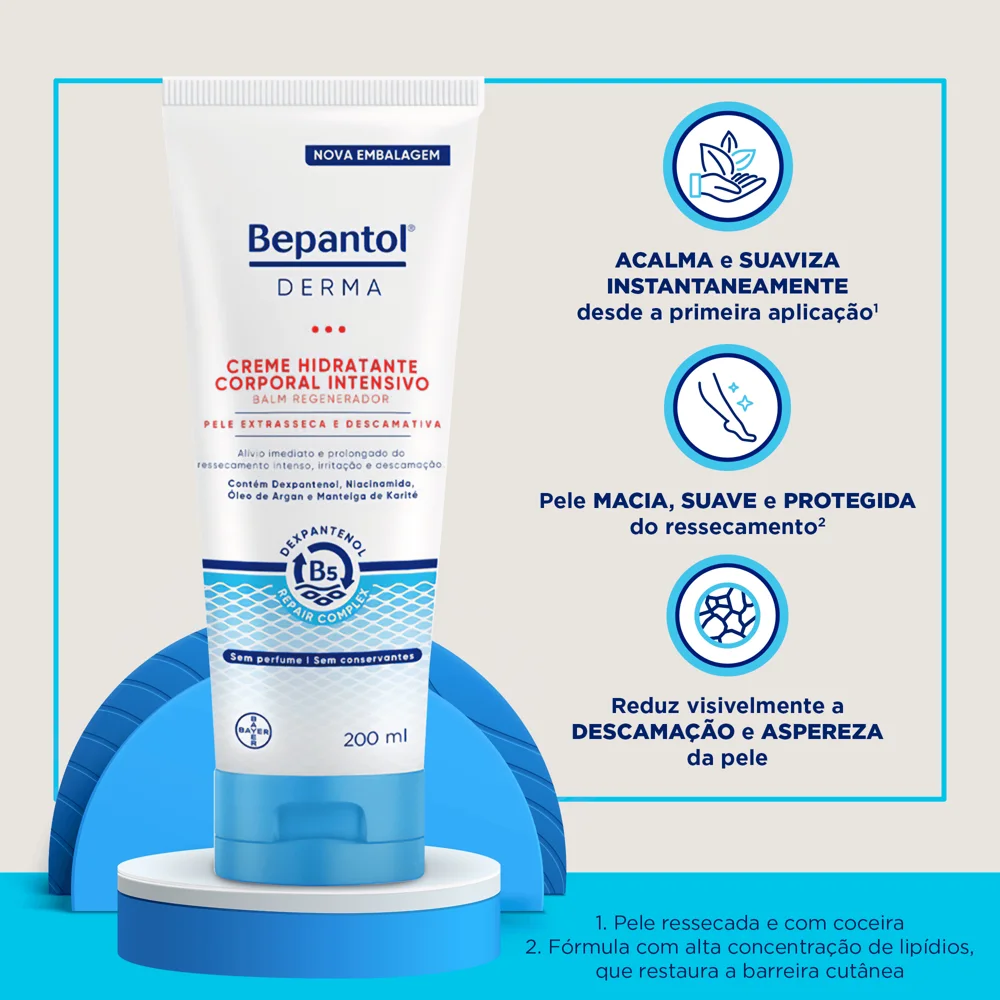 Creme Corporal Bepantol Derma Balm Regenerador 200ml