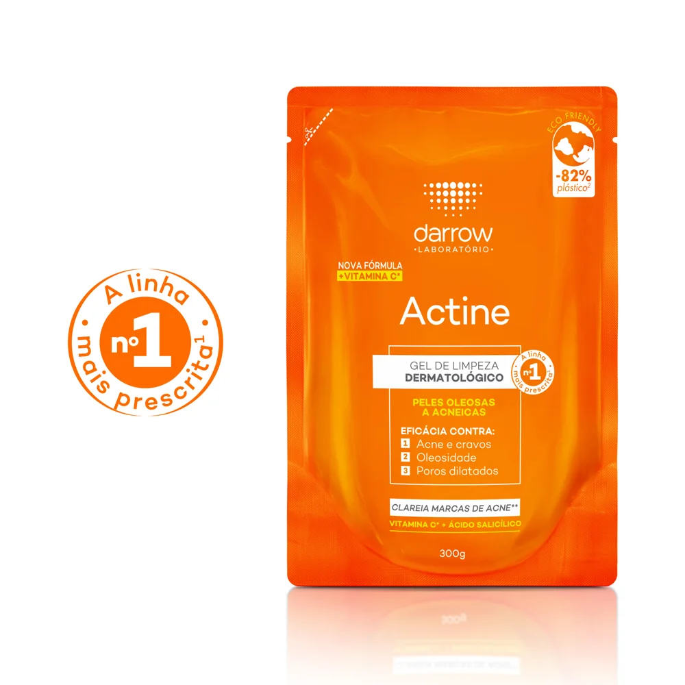 Gel de Limpeza Facial Actine com Vitamina C Refil 300g