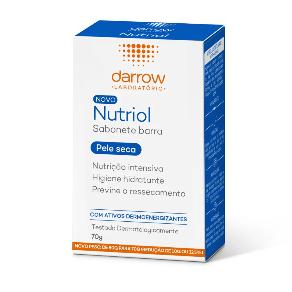 Sabonete em Barra Facial Darrow Nutriol Pele Seca 70g