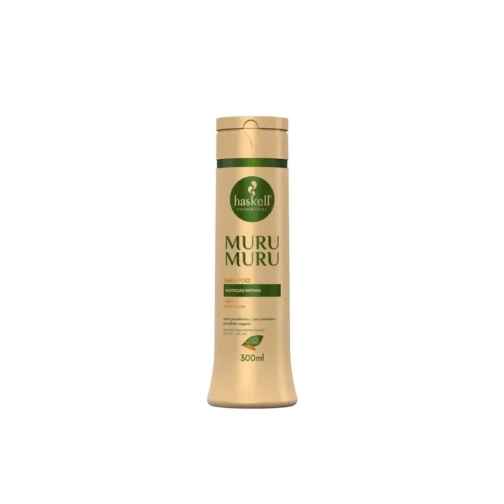 Shampoo Capilar Haskell Murumuru Nutrição Prolongada 300ml