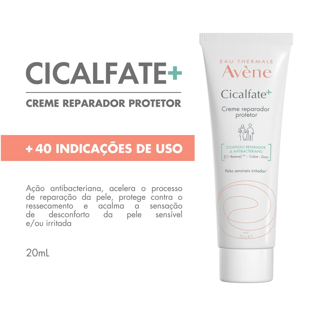 Creme Reparador Protetor Avène Cicalfate+ 20ml