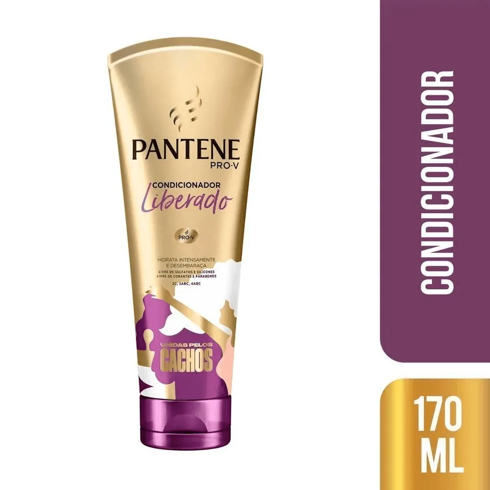 Condicionador Pantene Pro-V Unidas Pelos Cachos170ml