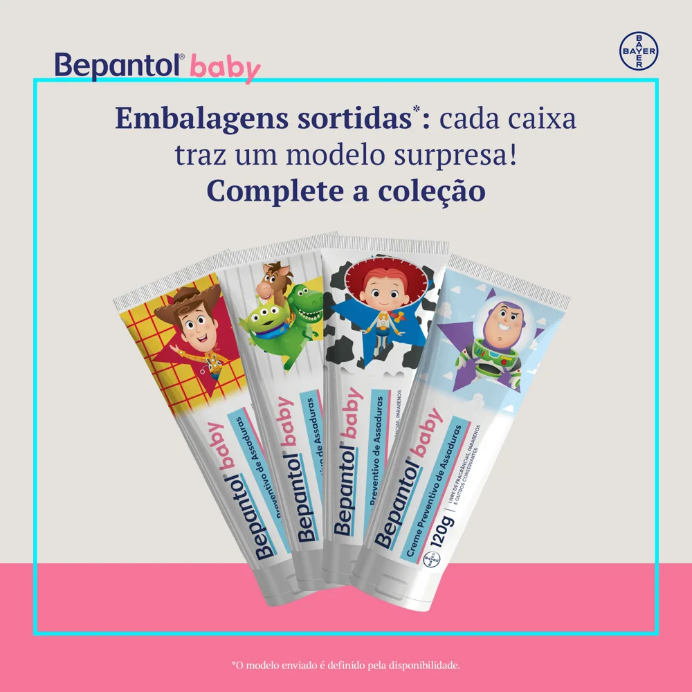 Creme Para Assaduras Bepantol Baby Disney Toy Story 120g