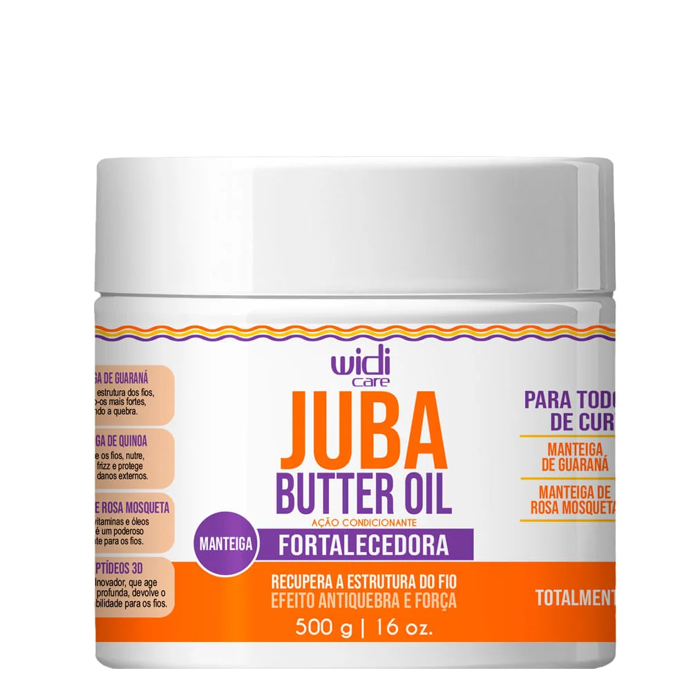 Widi Care - Juba Butter Oil Fortalecedora - Máscara Capilar - 500g