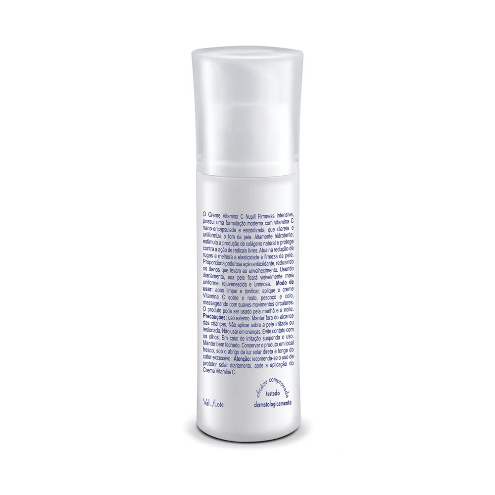 Creme Facial Nupill Firmness Intensive Vitamina C Clareador 30g