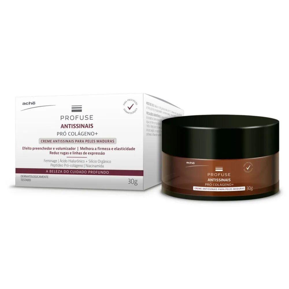 Creme Facial Profuse Antissinais Pró Colageno+ 30g