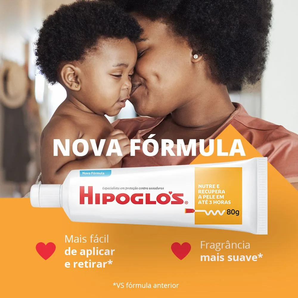 Creme Preventivo De Assaduras Hipoglós Amêndoas 80G