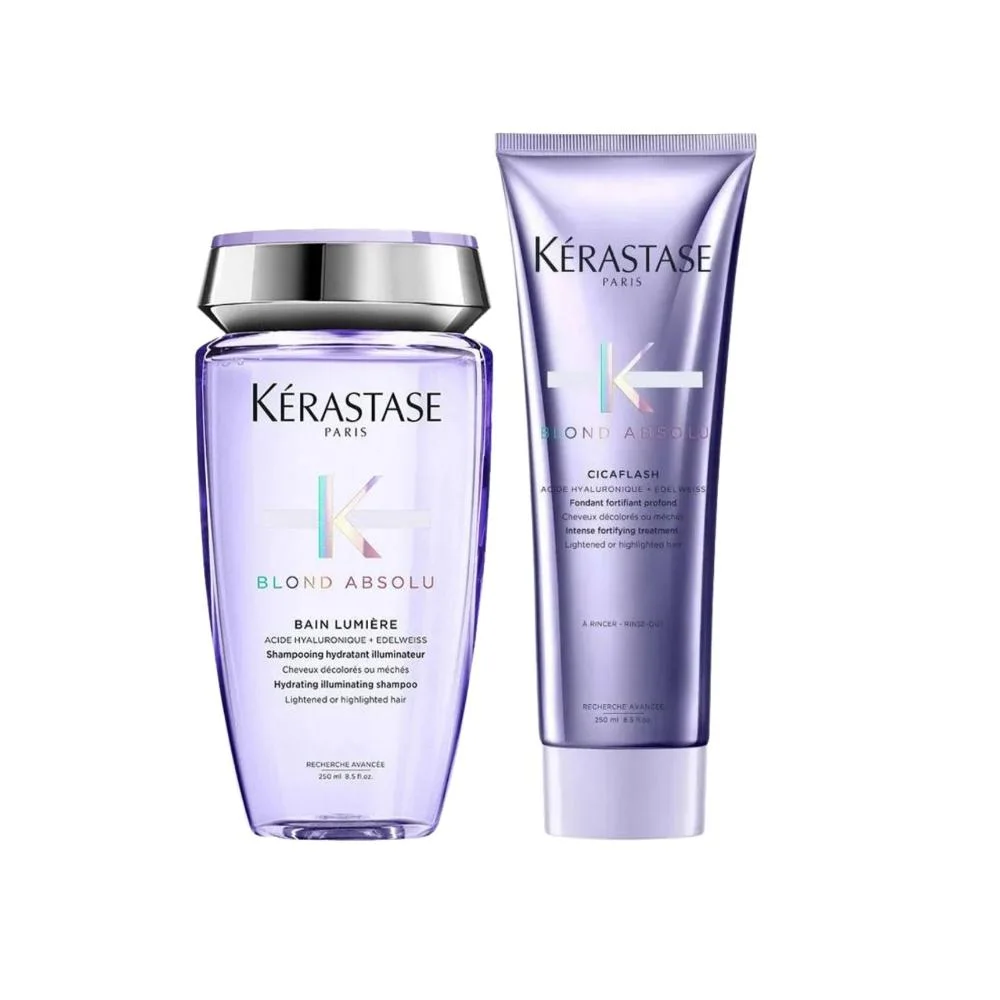 Kérastase Blond Absolu Lumiére Duo Kit (Shampoo + Condicionador)