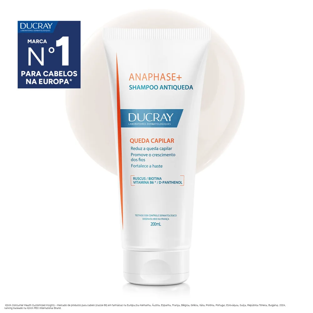 Shampoo Ducray Anaphase+ Queda Capilar 200ml