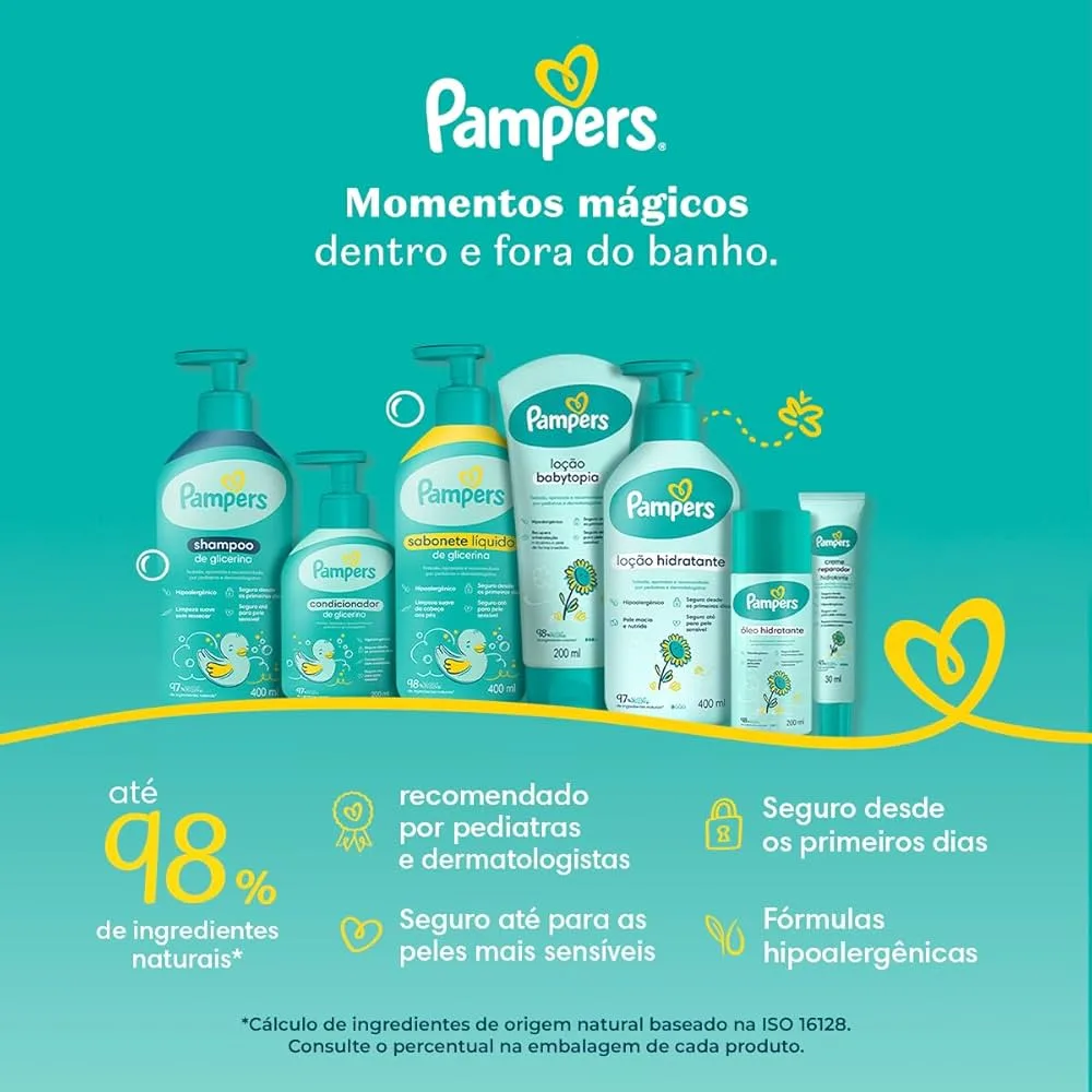 Creme Reparador Hidratante Pampers Bebê Girassol 30ml