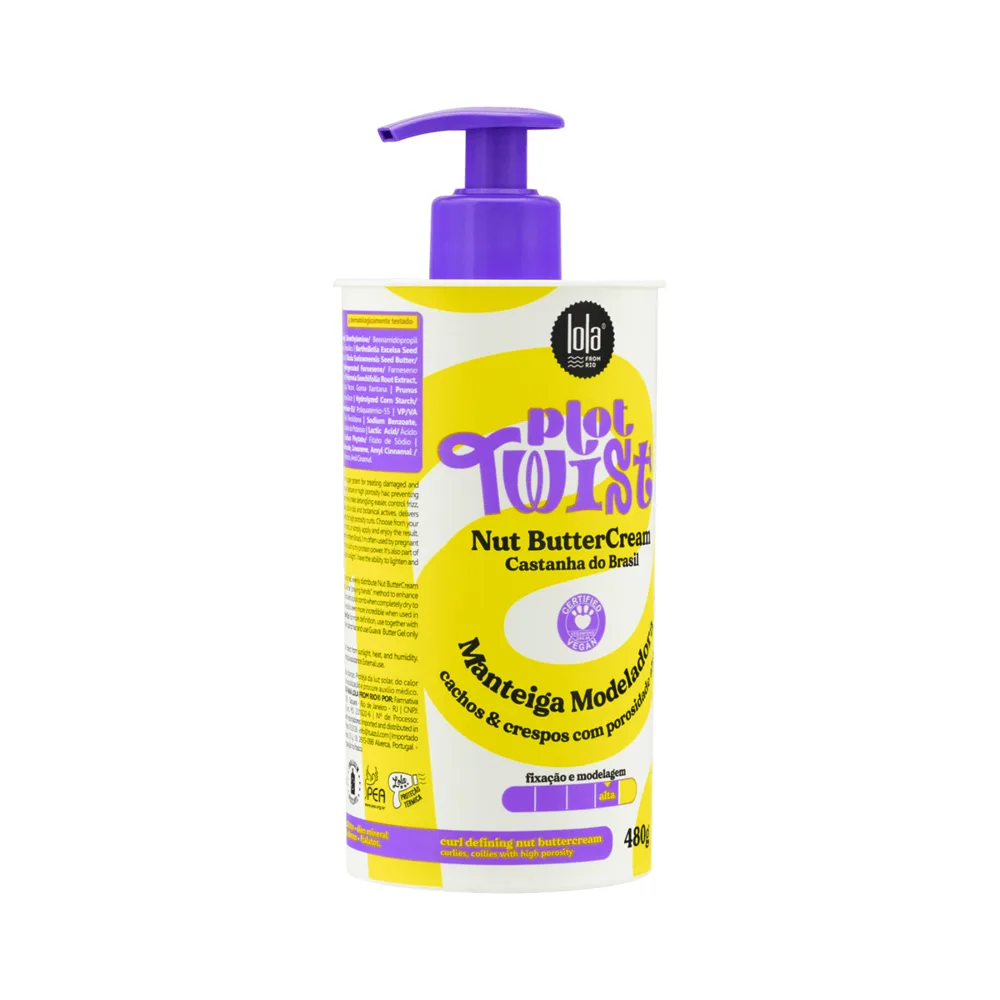 Creme de Pentear Lola Plot Twist Castanha do Brasil 480g
