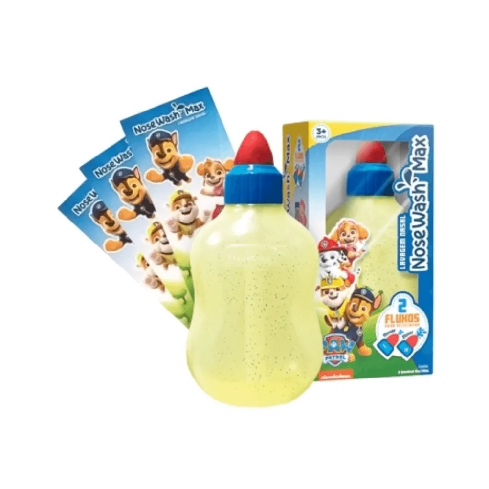 Dispositivo de Lavagem Nasal Nosewash Patrulha Canina 240ml 1 Unidade