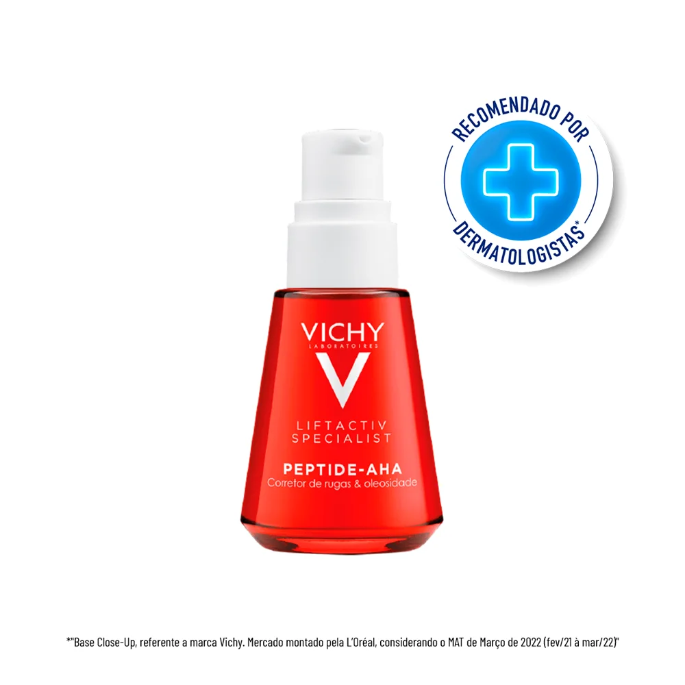 Sérum Com Ação Pró-Colágeno Peptide-Aha Vichy Liftactiv 30ml