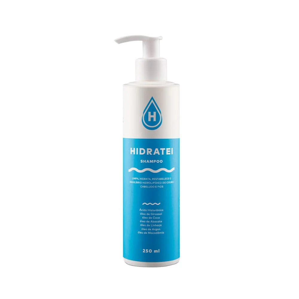 Shampoo Hidratei Ácido Hialurônico e Pantenol 250ml