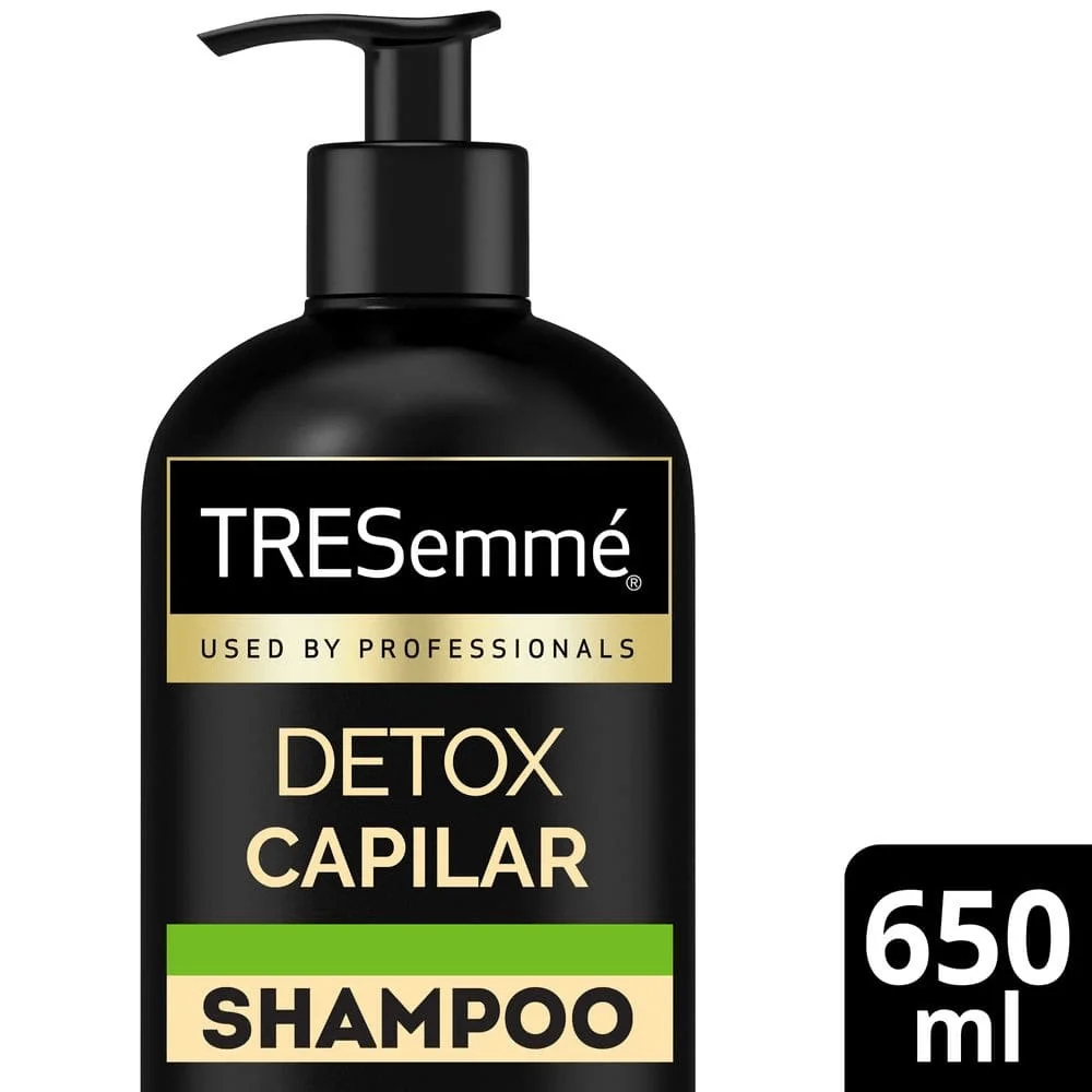 Shampoo TRESemmé Detox Capilar Micelar Matcha e Gengibre 650ml
