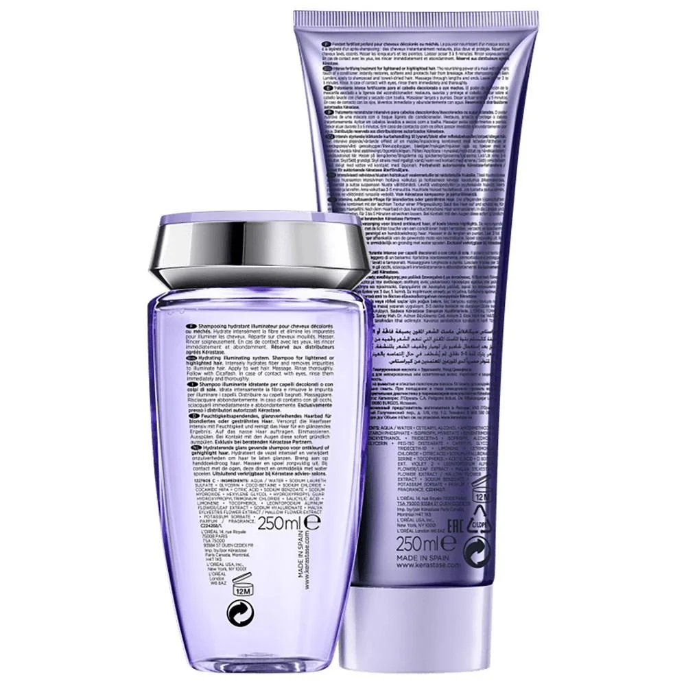 Kérastase Blond Absolu Lumiére Duo Kit (Shampoo + Condicionador)