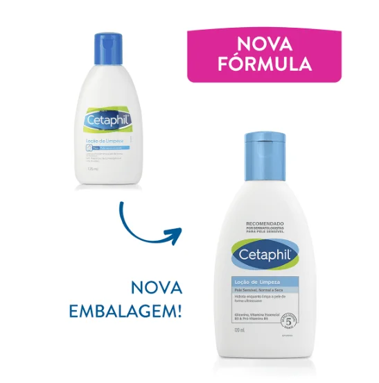 Loção Facial Cetaphil de Limpeza 120ml