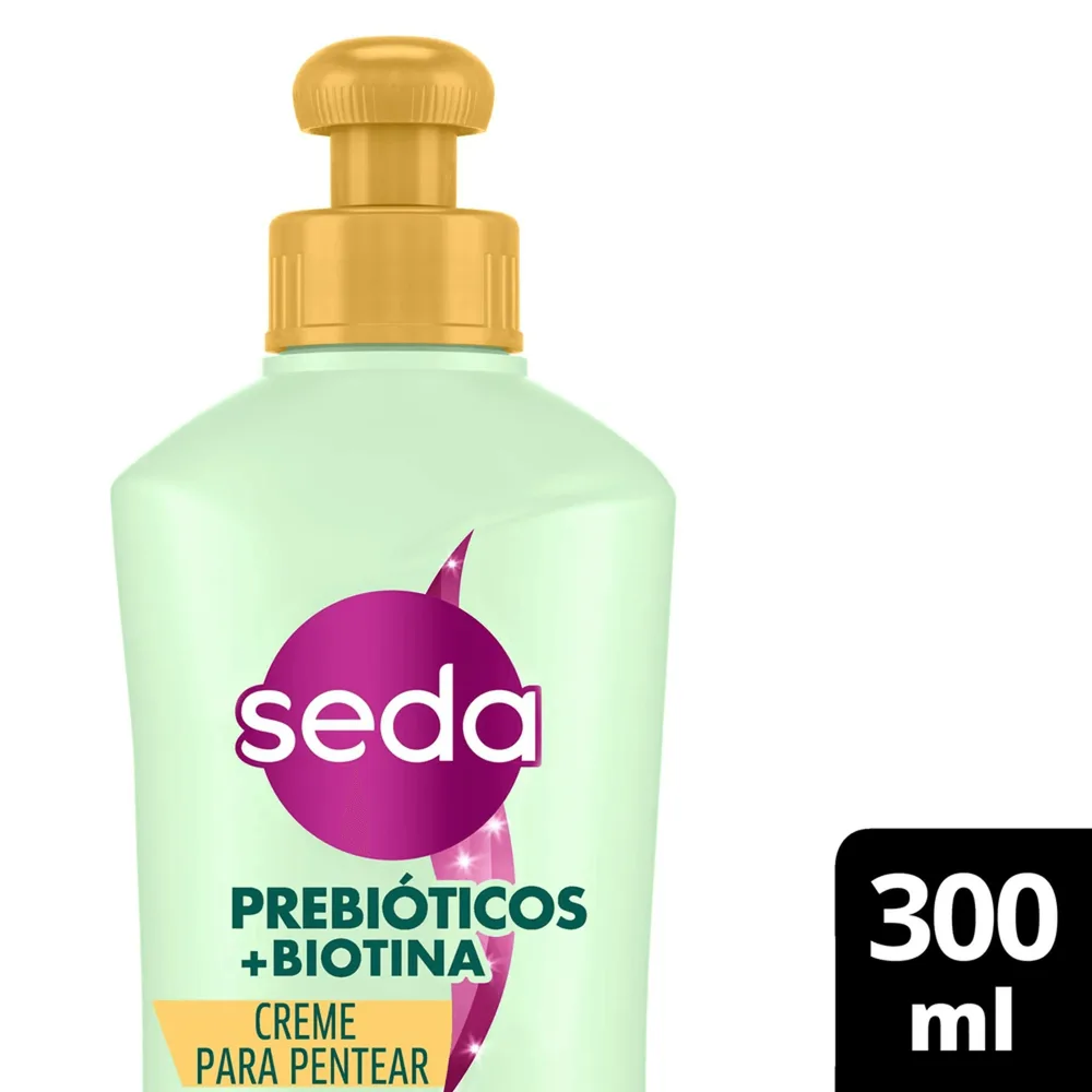 Creme de Pentear Seda Força & Crescimento Prebióticos + Biotina 300ml