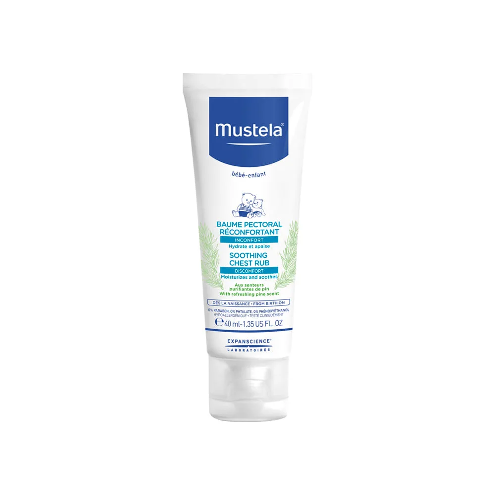 Bálsamo Peitoral Mustela Bebê Reconfortante 40ml
