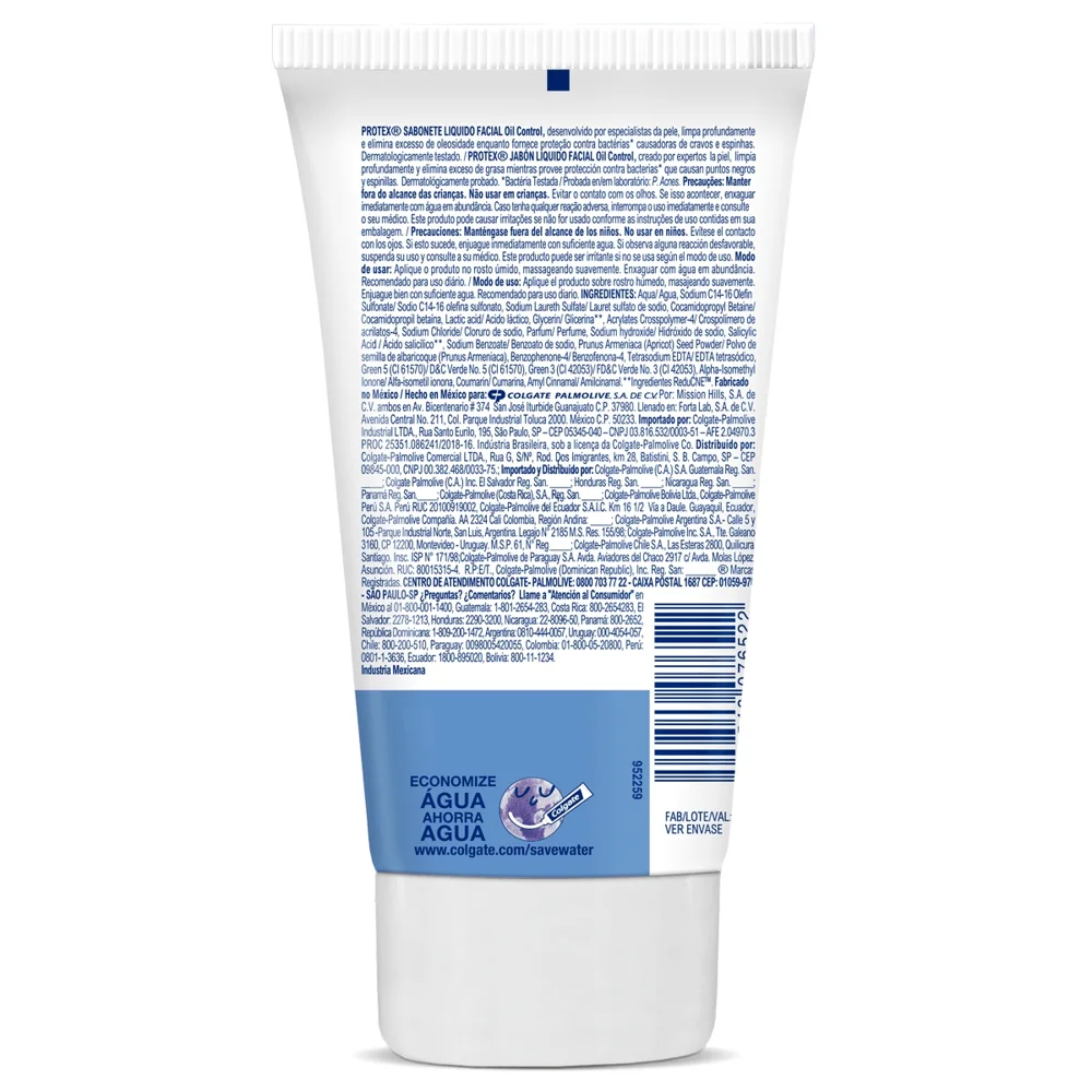 Sabonete Líquido Facial Protex Oil Control 150ml