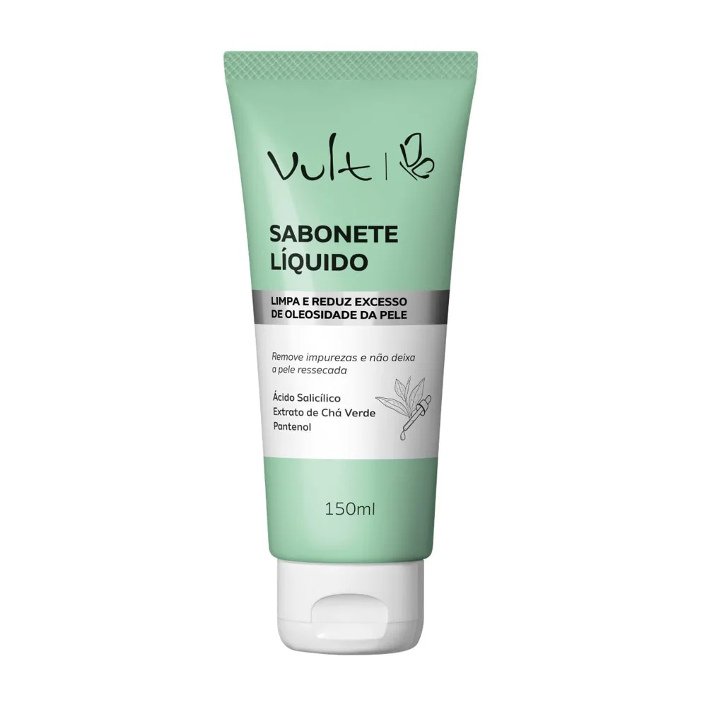 Gel de Limpeza Facial Vult Antioleosidade com Ácido Salicílico 150g
