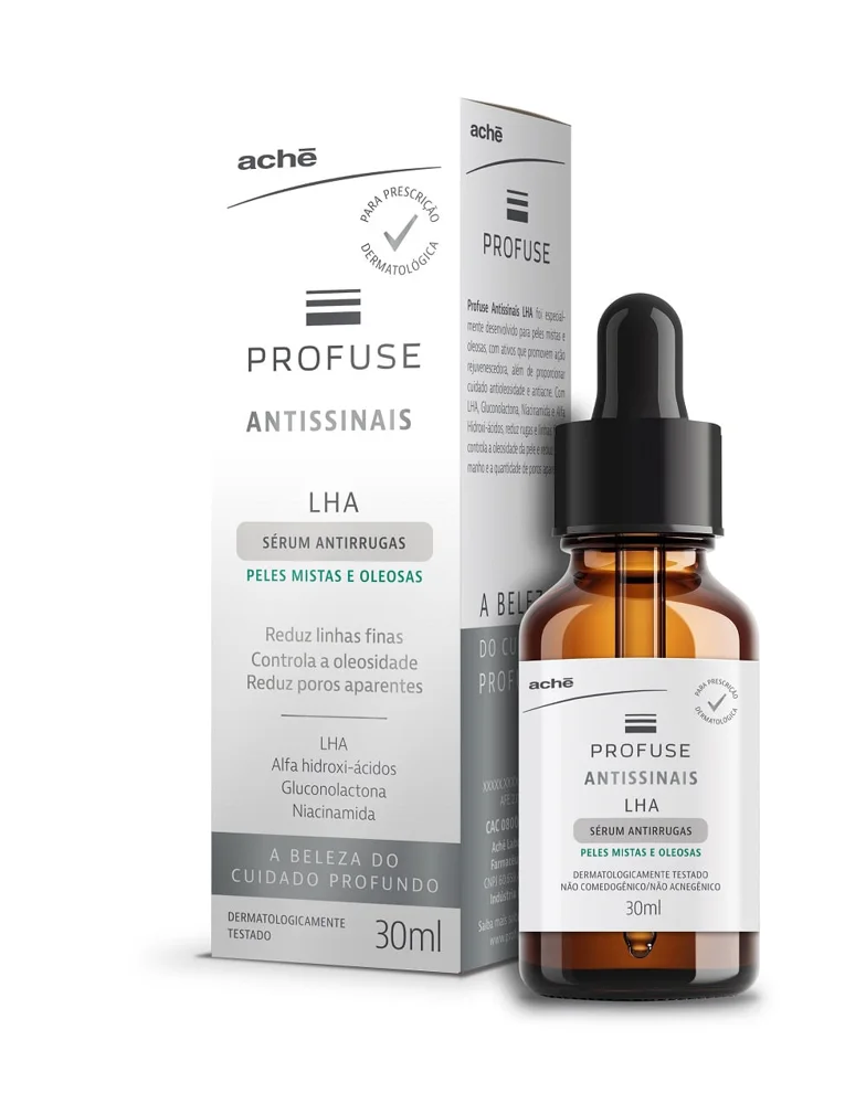 Sérum Profuse Antissinais Antirrugas Lha 30ml