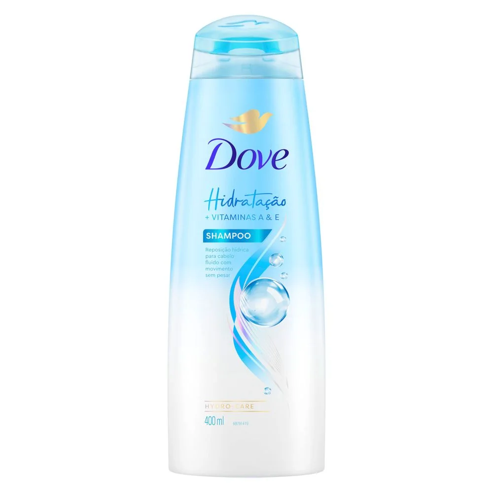 Shampoo Dove Hidratação + Vitamina A & E 400ml