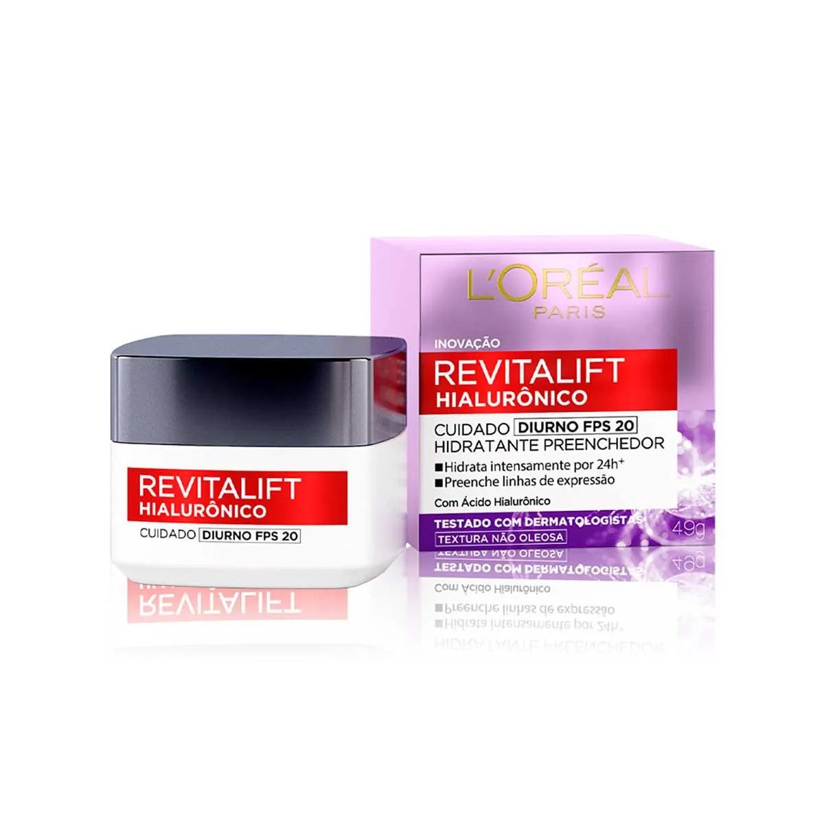 L'Oréal Revitalift Hialurônico Creme Diurno Antirrugas FPS 20 50ml