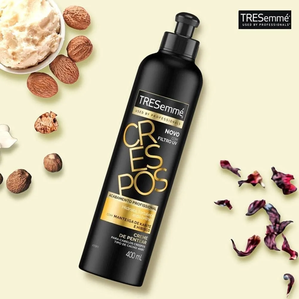 Creme de Pentear TRESemmé Crespos Manteiga de Karité e Hibiscos 400ml