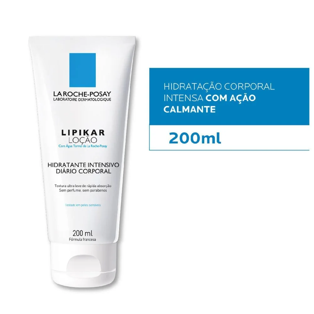 Loção Corporal La Roche-Posay Lipikar Hidratante Intensivo 200ml