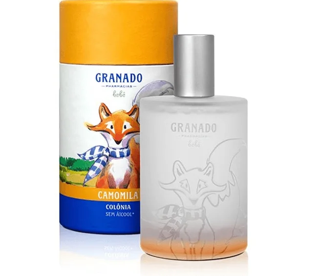 Colônia Infantil Granado Bebê Sem Álcool Recém-Nascido Camomila 100ml