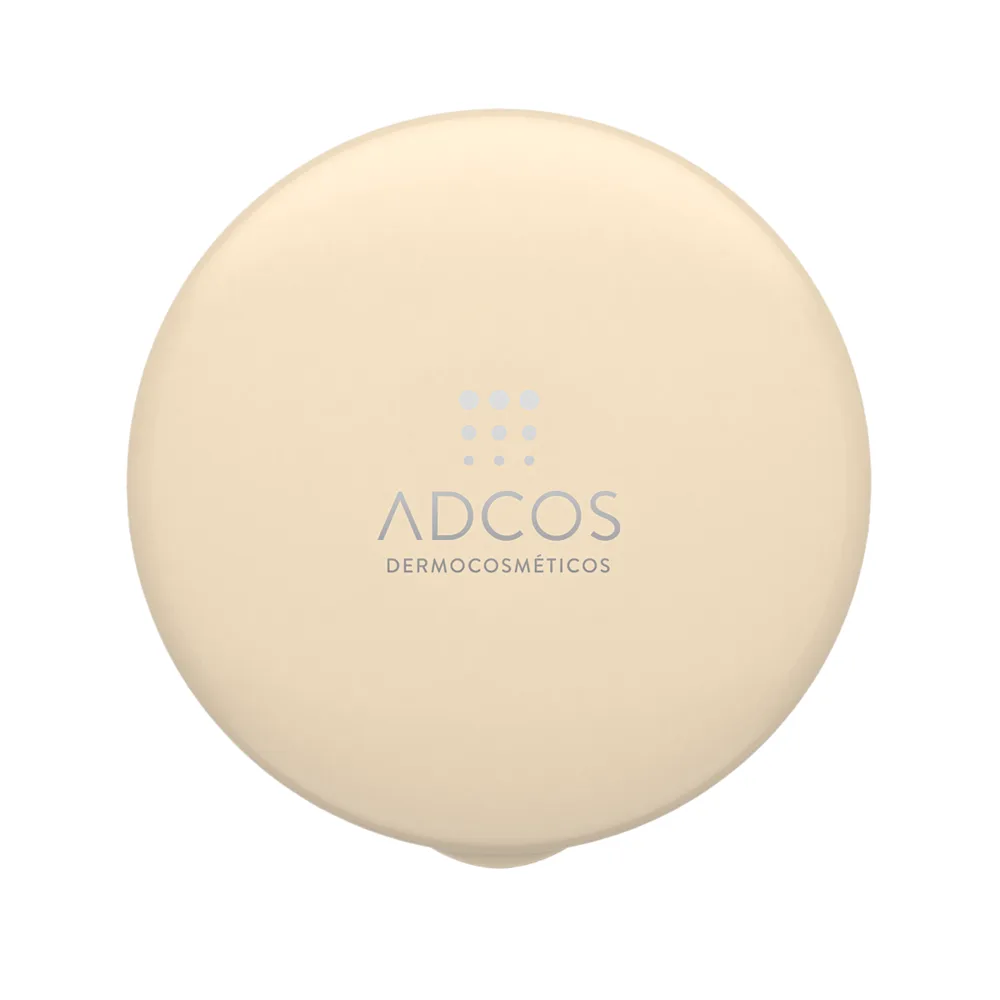 Protetor Solar Facial Adcos FPS50 Ácido Hialurônico Pó Compacto Cor Peach 11g