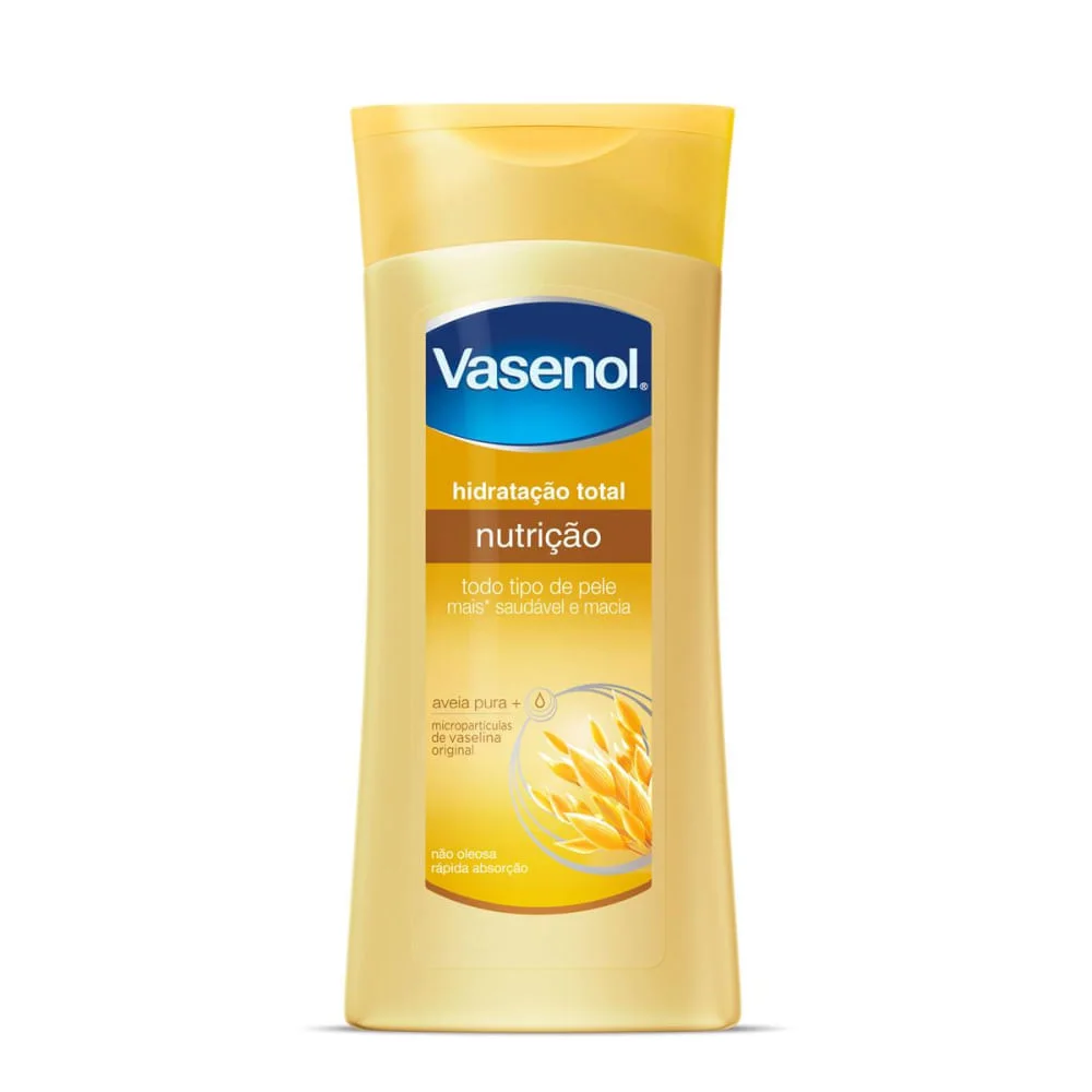 Loção Corporal Vasenol Hidratação Total Nutrição 200ml