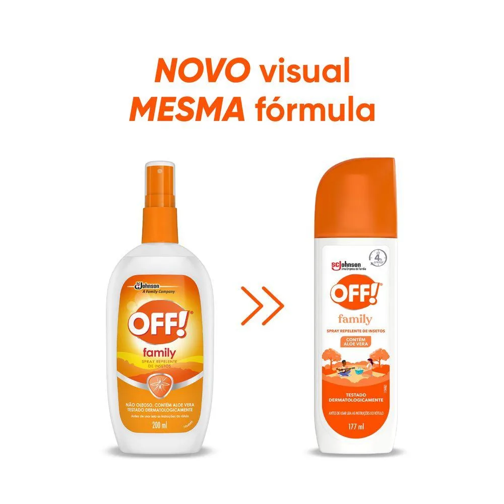 Repelente Spray Off! Family - 170ml