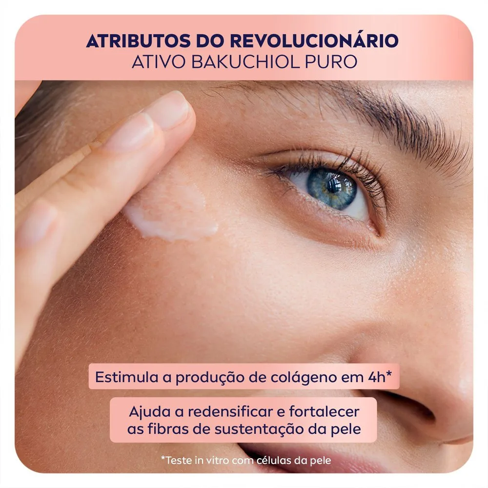 Creme Facial Nivea Cellular Expert Lift Dia Antissinais FPS 30 Bakuchiol e Ácido Hialurônico 50g