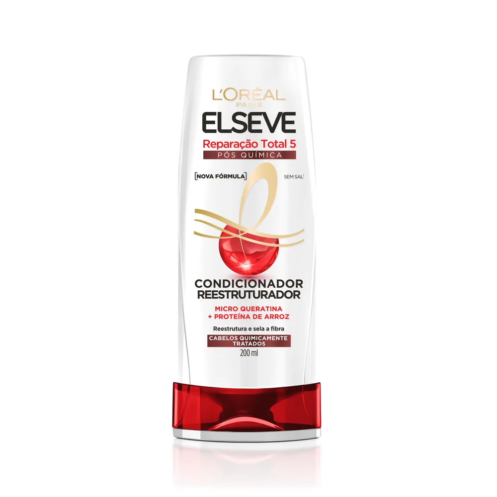 Condicionador L'oréal Paris Elseve Reparação Total 5 Química 200ml